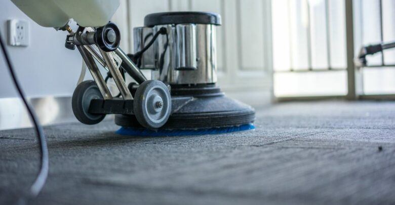 wet carpet drying