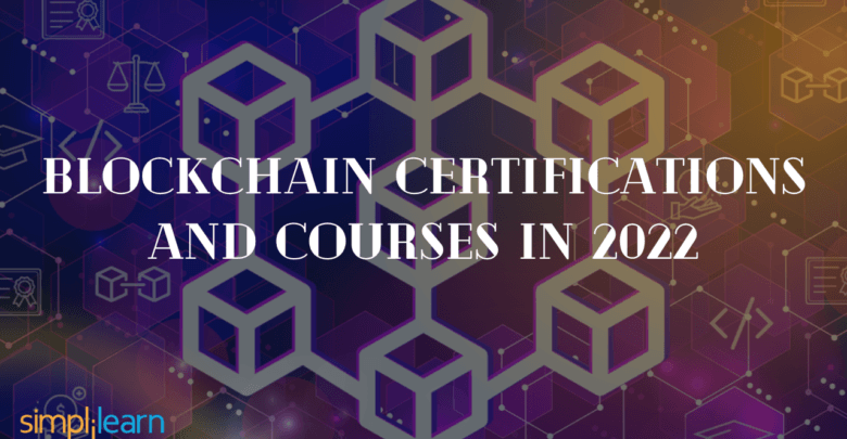 Blockchain certification