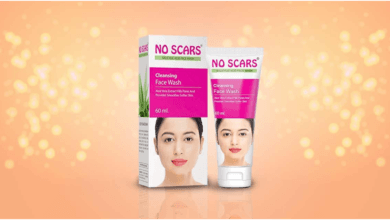 scar reducing facewash