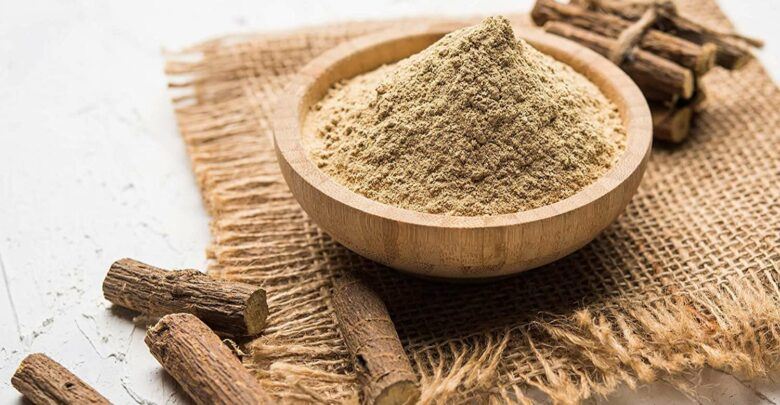 Licorice root powder