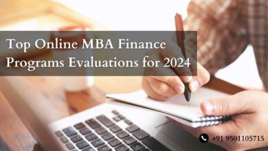 online MBA finance